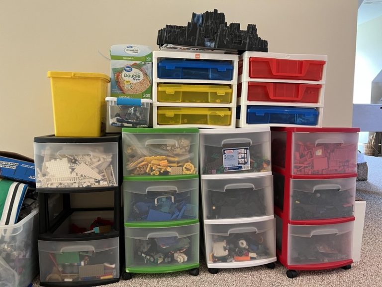 How I Organized my Massive Lego Collection (Best Practices)